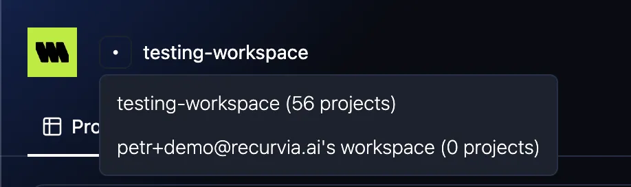 The Metrana Workspaces switcher